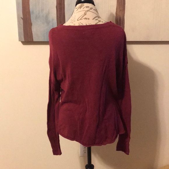 {Abound} Distressed Sweater - Picture 3 of 4